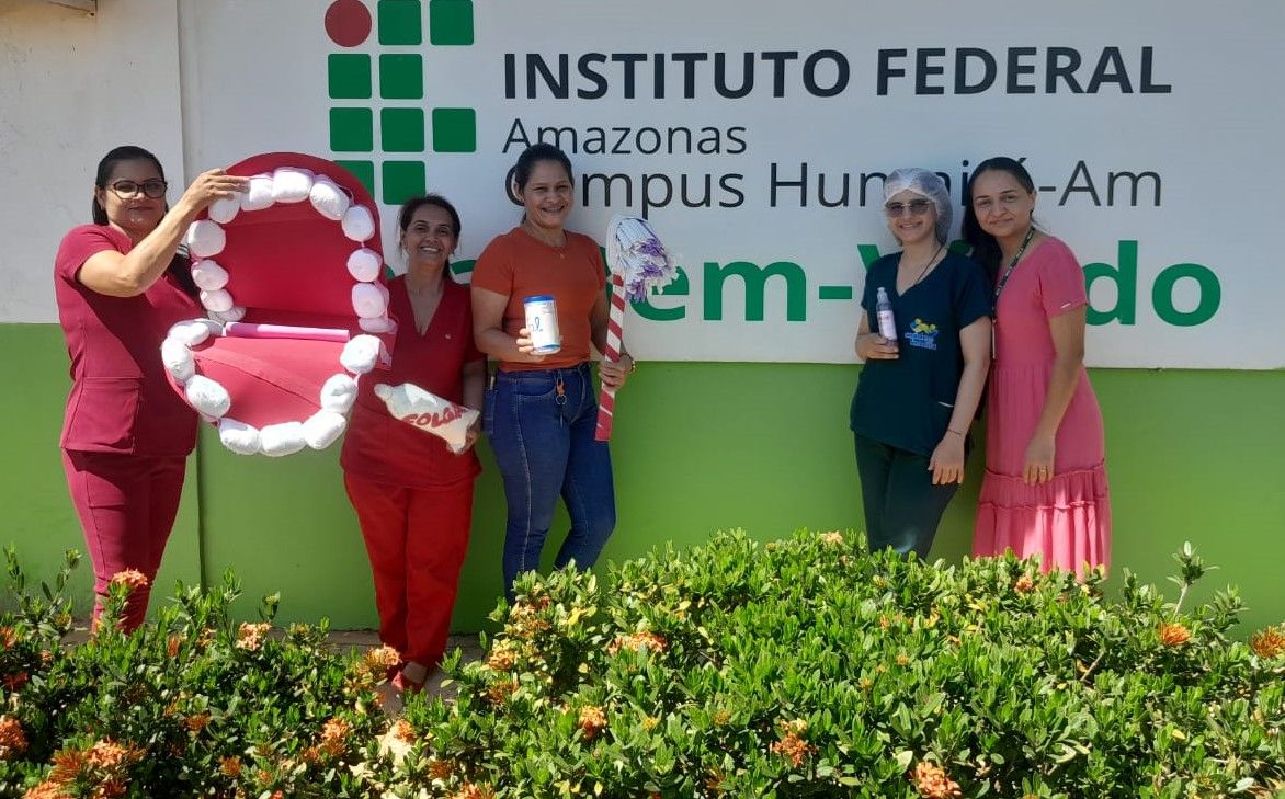 IFAM Campus Humaitá promove ações de saúde bucal e atualização vacinal em parceria com a rede municipal de saúde